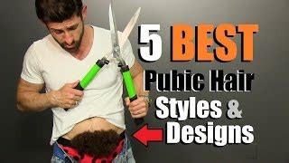 popular manscaping styles|The five most popular styles for manscaping pubic hair